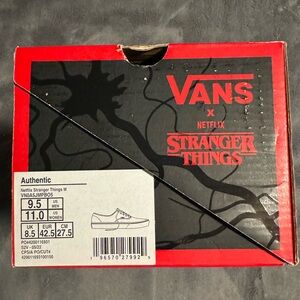 Stranger Things Vans Authentic